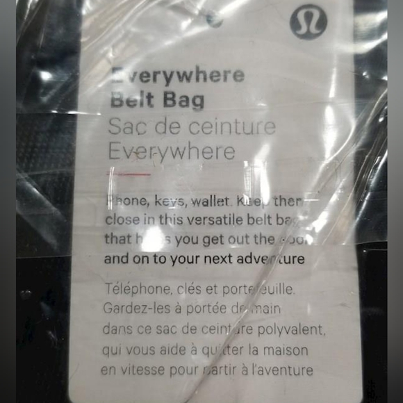 Lululemon Everywhere Belt Bag 1L-Black